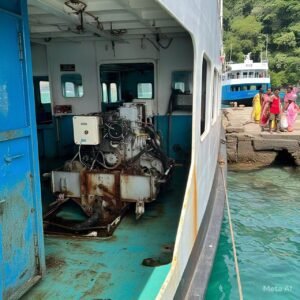 Tech glitch in ferry