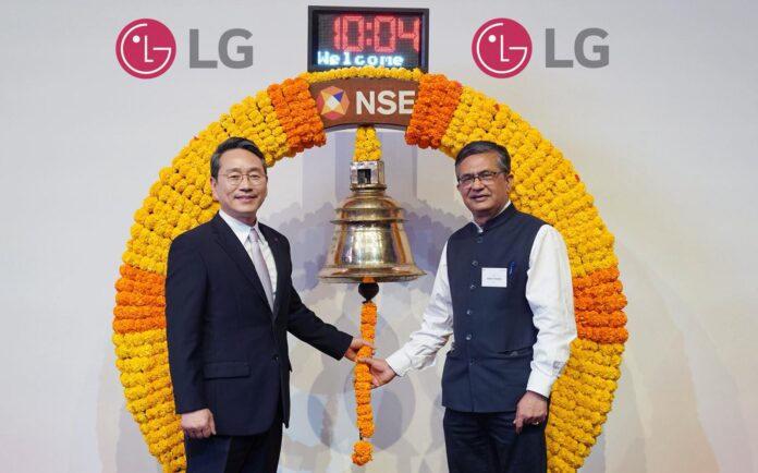 LG IPO performance