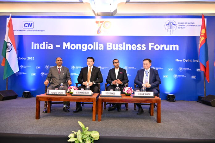 Mongolia’s Deputy PM invites Indian firms to explore mining, oil, and infrastructure projects to boost bilateral trade.