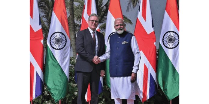 PM Modi, UK PM Keir Starmer