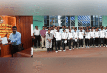 A&N Forest Contingent Felicitated for Medal Wins at National Sports Meet