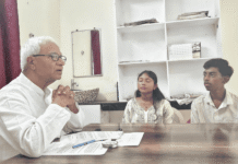 KV No. 1 Sri Vijaya Puram Students Host MP for Civic Podcast on Governance