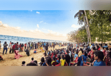 Middle Andaman Hosts Beach Sports Festival, Locals Compete in Volleyball & Kabaddi