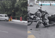 Pregnant Woman, Husband Injured as Van Collides With Scooter Near High Court Sri Vijaya Puram