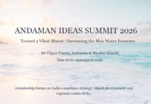 The Wave Andaman Presents: Andaman Ideas Summit 2026 – Toward a Viksit Bharat: Harnessing the Blue Water Economy