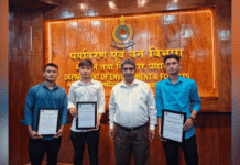 Wildlife Mazdoors Honoured for Swift Sea Rescue After Copter Landing