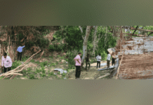 South Andaman Administration Removes Fresh Land Encroachments at Dudh Line