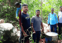 Illegal Liquor Brewing Materials Destroyed in North and Middle Andaman Jungle