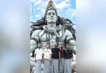 Lord Shiva Sculpture Unveiled Near Hornbill Nest, Marks 17-Month Journey of Art, Faith and Perseverance