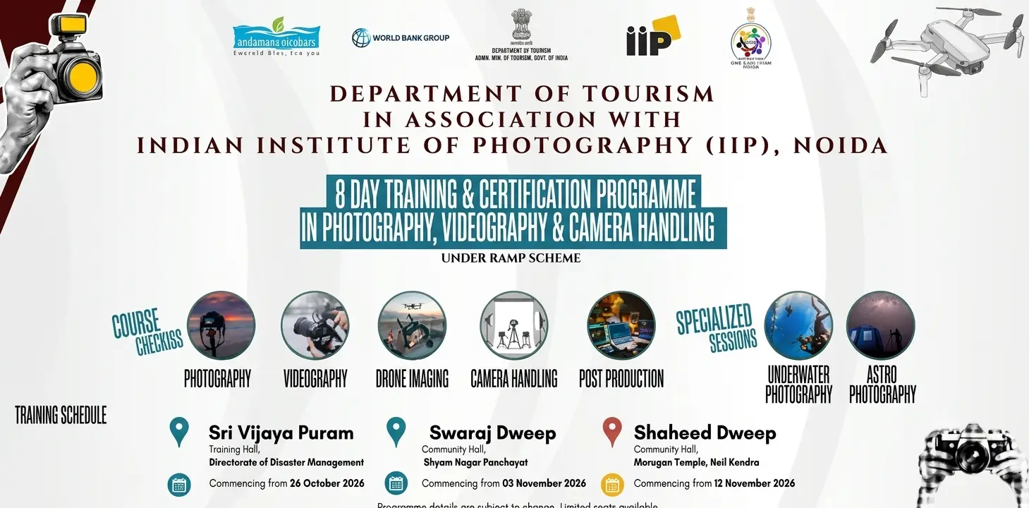 Andaman Photography, Drone Training Begins October 26